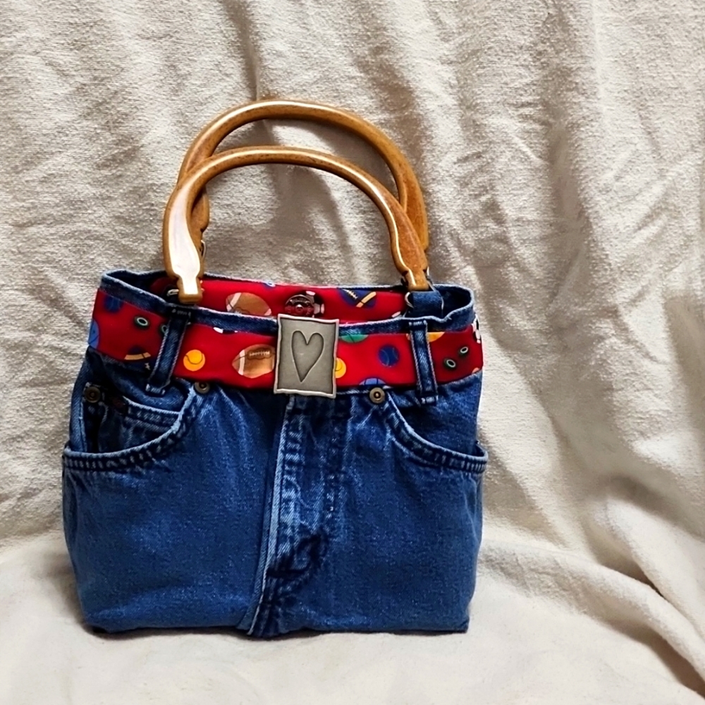 Chic Denim 5 pocket purse